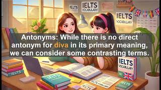 IELTS 9.0 Vocabulary Lesson: Diva - Meaning, Common errors, Synonyms and Antonyms