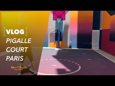 Ein unglaublicher Basketball Court! Pigalle Court Paris
