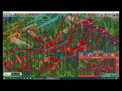 OpenRCT2- Beating Pacific Plains ft. Butterfly-By