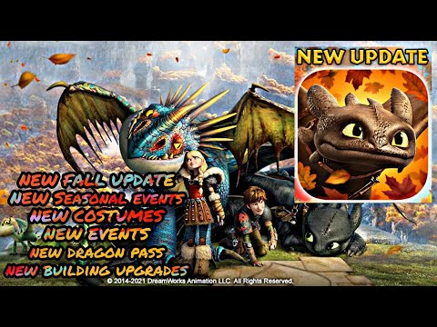 NEW FALL UPDATE - NEW BUILDING UPGRADES, NEW DRAGON PASS, NEW COSTUMES, NEW EVENTS