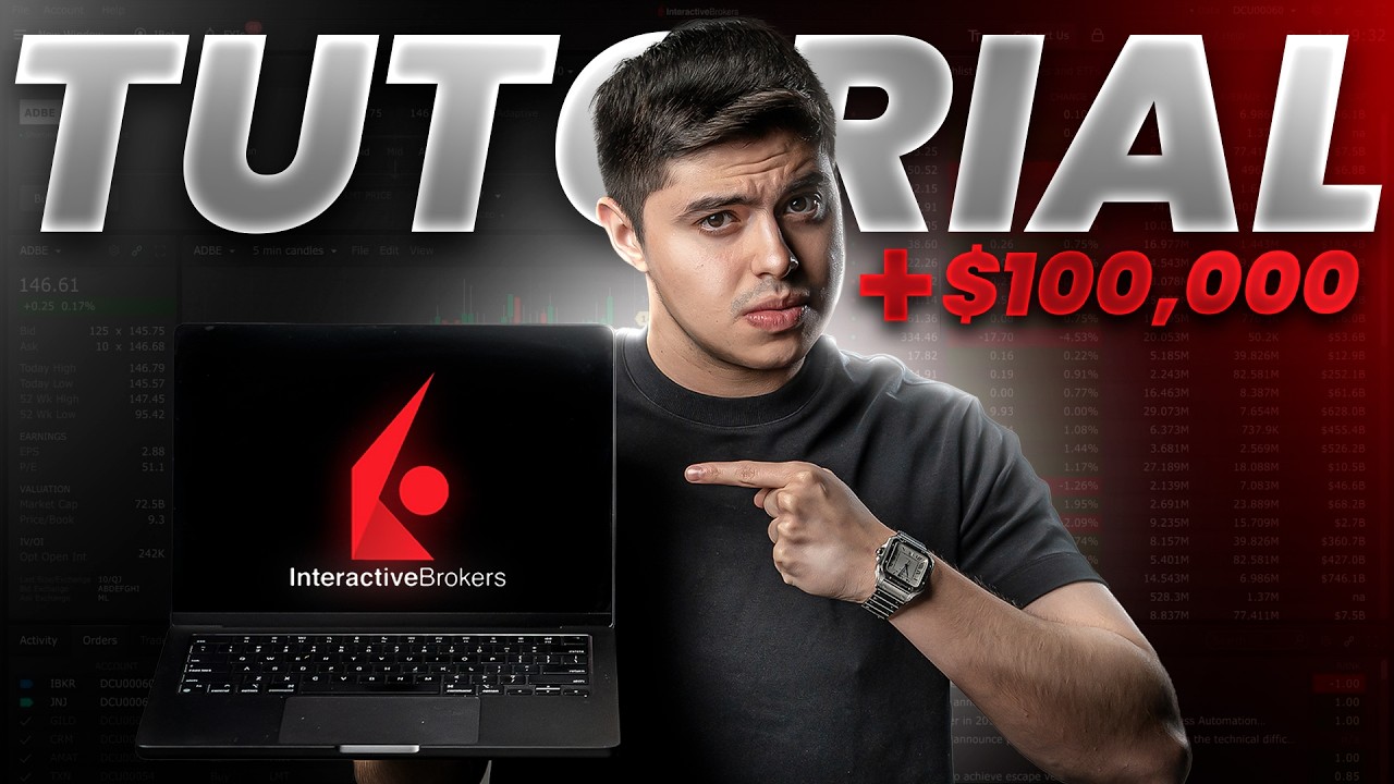 ¿Cómo INVERTIR desde CUALQUIER parte del MUNDO? | Tutorial Interactive Brokers