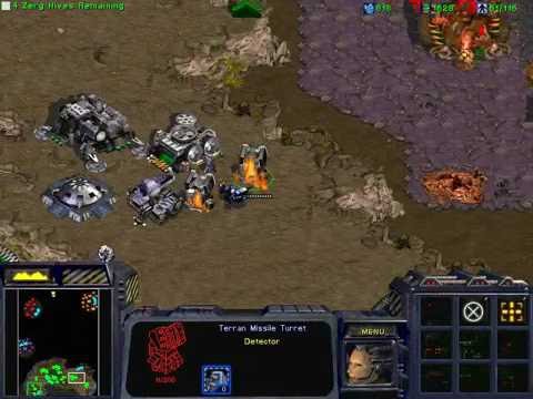 StarCraft Brood War Terran Campaign: The Iron Fist Miss 3 Ruins Of Tarsonis No Units Lost