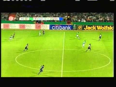 2007 (August 15) Werder Bremen (Germany) 2-Dinamo Zagreb (Croatia) 1 (Champions League)
