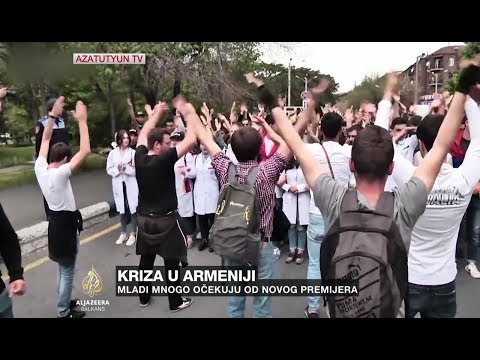 Mladi, najjača sila na protestima u Armeniji