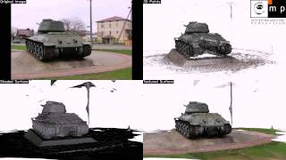 preview picture of video 'Wiśniew czołg T-34'