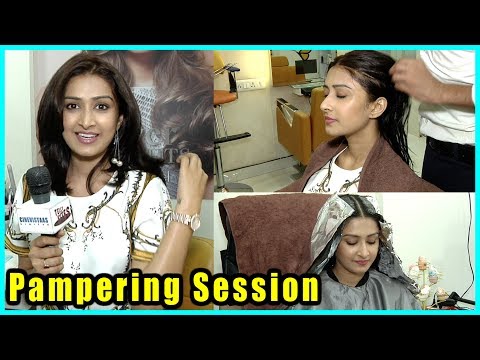 Farnaz Shetty Pampering Session With Telly bytes At...