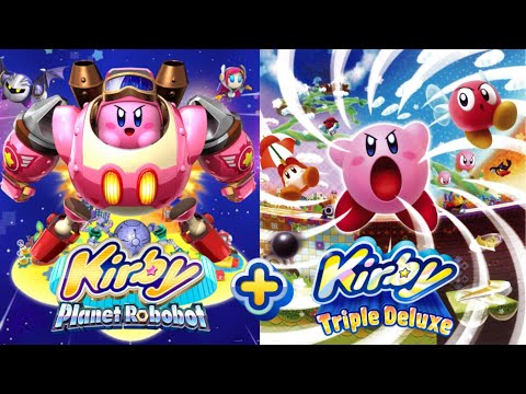 Kirby Planet Robobot + Kirby Triple Deluxe HD - Nintendo Switch - Announcement Trailer