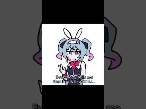 "It's Pure Pure!!" don't think so. #hatsunemiku #vocaloid #miku #anime #meme #rabbithole #drama