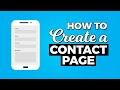 How To Add Contact Us Page On Shopify