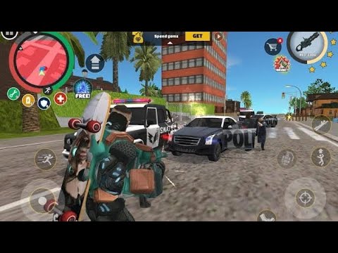 Rope Hero Vice Town Gameplay - Rope Hero Android Game - Pwr Gamers Zone