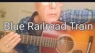 Blue Railroad Train