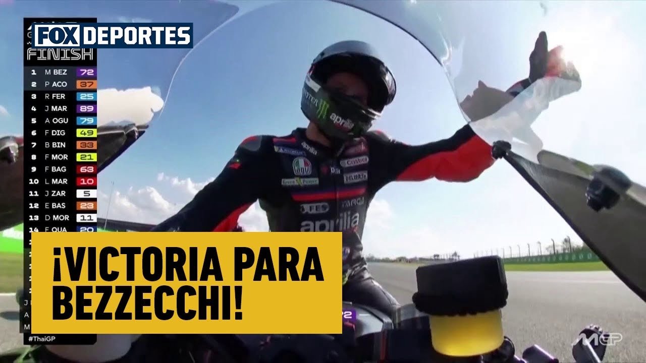 🤩🔥 ¡VICTORIA PARA BEZZECCHI! Marco Bezzecchi se lleva la victoria | Moto GP