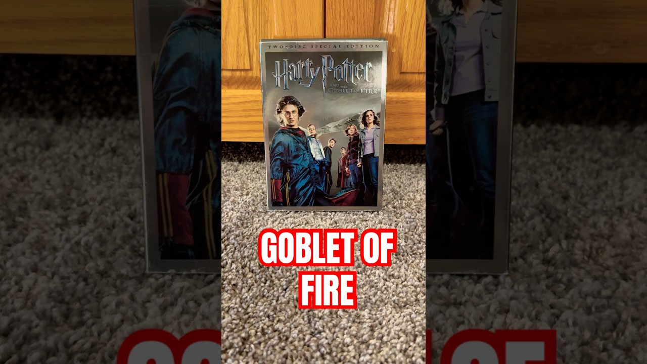 Harry Potter and the Goblet of Fire DVD! 🐉🏆