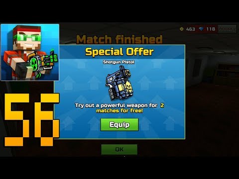 Pixel Gun 3D - Gameplay Walkthrough Part 56 - Shotgun Pistol