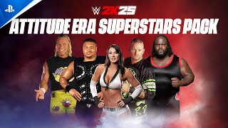 WWE 2K25 - Attitude Era Superstars DLC 4 Trailer | PS5 Trailer