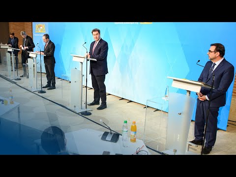 Video in Gebärdensprache: Pressekonferenz zur Corona-Pandemie (20. Januar 2021) - Bayern