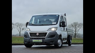 Fiat DUCATO 2.3 L4 Open Laadbak DC flatbed truck < 3.5t | Image 4 - Autoline
