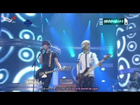 [Vietsub][KPrim@KST]110623 FT Island - Hello Hello @ M!CD.avi