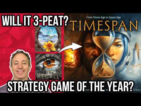 Timespan Review- Will it 3-Peat for my Strategy Game if the Year?