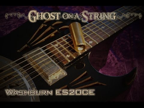 Ghost on a string - Washburn ES20 Black Pearl Eric Sardinas Resonator