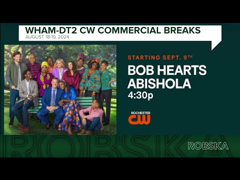 WHAM-DT2 CW Rochester Commercial Breaks (August 18-19, 2024)