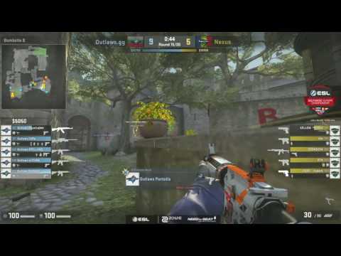Outlaws.GG Partodis with 3 M4A4 kills on Cobblestone #CSGO #Stream #HLTV #eSports