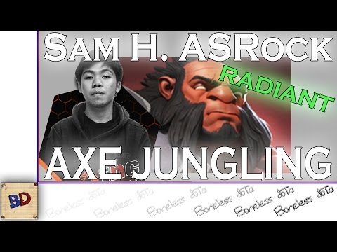 TI6 | TNC.Sam H.ASRock Axe jungle (RADIANT) | 5:05 Level 6
