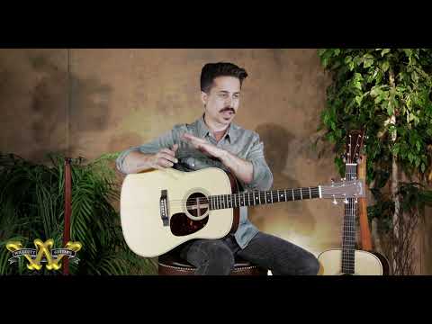 Corey Congilio compares the Martin D-28 vs. HD-28 at Willcutt Guitars