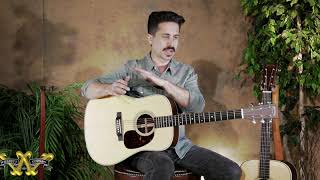 Video thumbnail for Corey Congilio compares the Martin D-28 vs. HD-28 at Willcutt Guitars by Willcutt Guitars