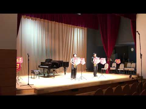 SONATE EN UT pour deux Saxophones seuls, Jean-Marie Lecair