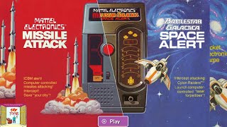 Mattel Missile Attack / Battlestar Galactica Space Alert Simulator! (Retrofab)