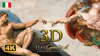 Cappella Sistina tour virtuale in 3D - Michelangelo 1 di 2 | La volta della Sistina