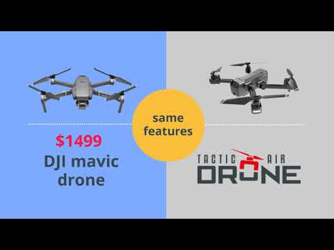 (Full preview) Tactic Air Drone, Best $99 - 4k Dual Camera Drone 2019/20