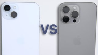 iPhone 15 Plus vs 15 Pro Max - Speed, Cameras and Battery