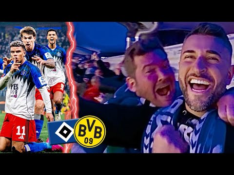 90+7! Der MOMENT als das VOLKSPARKSTADION EXPLODIERT 🧨💥 HSV vs. BVB Stadionvlog | Bardia Barati