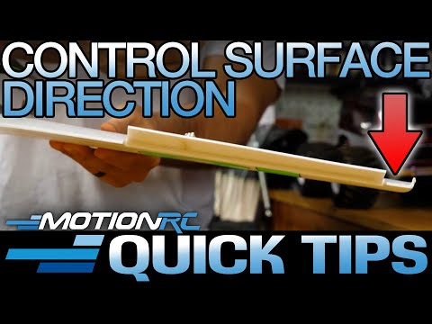 Control Surface Direction | Quick Tip | Motion RC