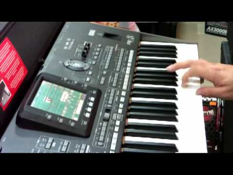 MCI Korg PA3x Flash Drive Presentation - Part 2 (with subtitles)