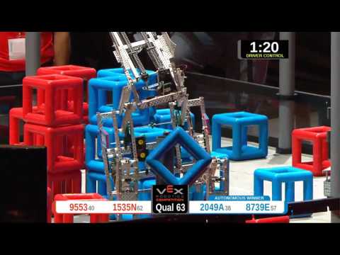 2015 VRC-MS Oppo Q63 -  (9553 2049A) 27-Opportunity Div-VRC Middle School-VEX Worlds 2015