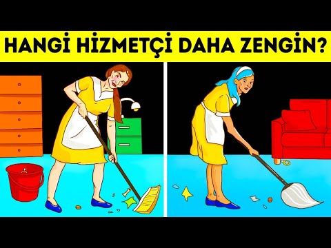 Kimsenin Kolay Kolay Çözemediği 17 Bilmece 😏