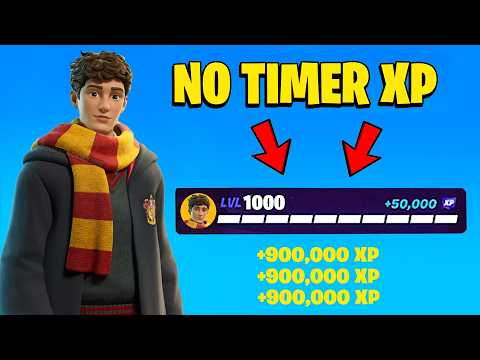 THE BEST *NO TIMER* FORTNITE XP MAP to FARM & LEVEL UP FAST in FORTNITE WINTERFEST! (100,000!)
