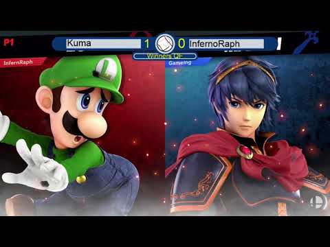 Bread n Butter Weekly #28 Winners Quarter Finals: InfernoRaph (Luigi) vs Kuma (Marth)
