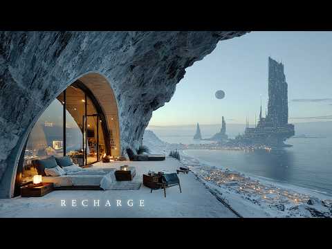 Recharge: Relaxing Winter Sci-Fi Ambient Music for Sleep & Deep Focus (Binaural Beats)