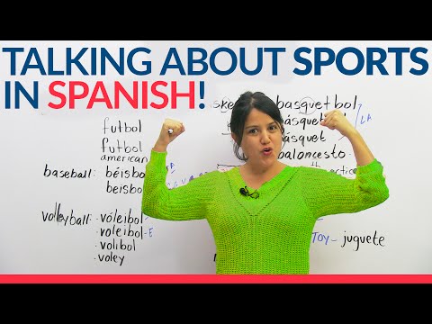 How to talk about Sports in Spanish Video