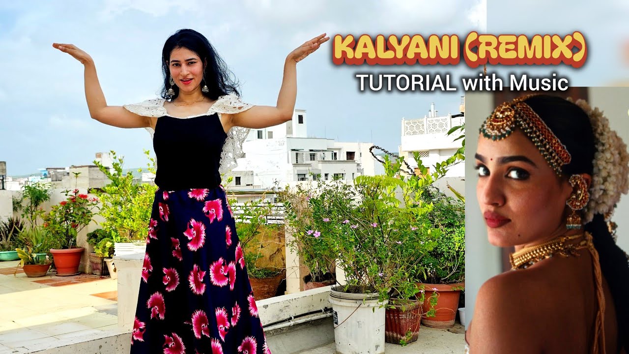 Kalyani (Remix) Step by step dance TUTORIAL with Music | Same Dance steps explained | Shreya ghoshal