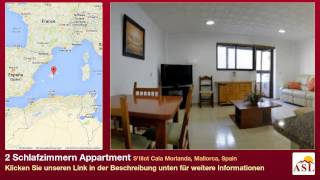 preview picture of video '2 Schlafzimmern Appartment zu verkaufen in S'Illot Cala Morlanda, Mallorca, Spain'