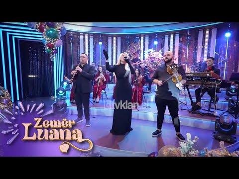 Valbona Mema - Kolazh me këngët e Shqipërisë së Mesme tek 'ZEMËR LUANA' në Tv Klan | GËZUAR 2023 !