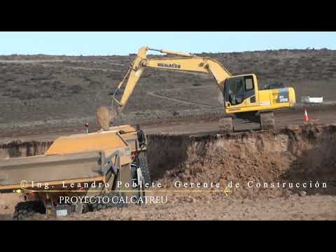 "Proyecto Calcatreu, comenzaron los trabajos en el PAD de Lixiviación "
