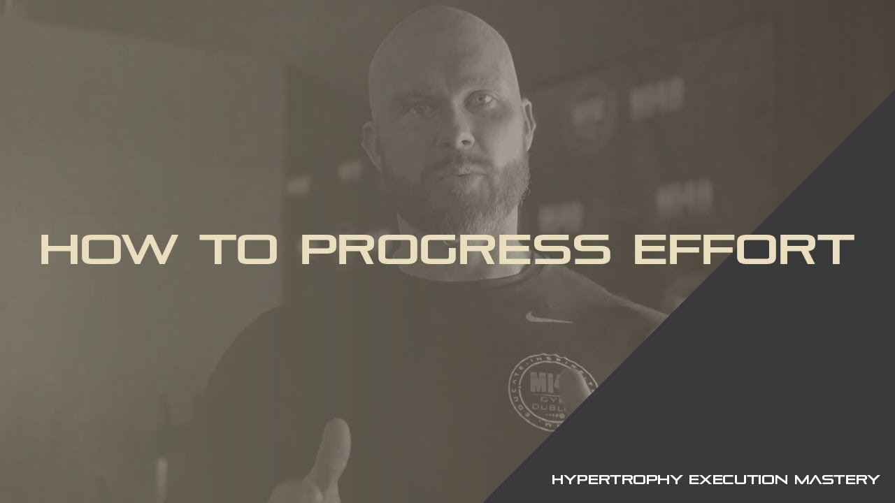 How To Progress Effort