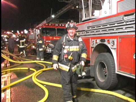 Boston Fire Department Deep Purple Burn