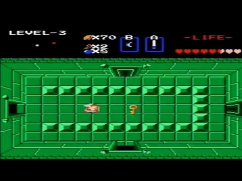 The Legend of Zelda (NES) Walkthrough - Level 3 (The Manjii)